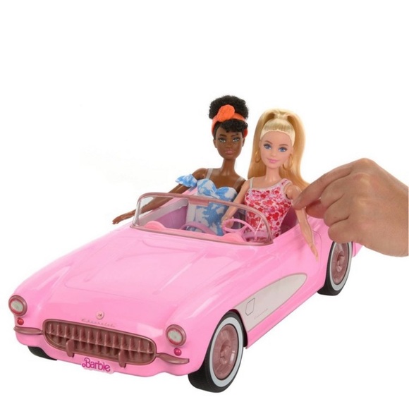Mattel Toys New Barbie Corvette Remote Control Car From Barbie The